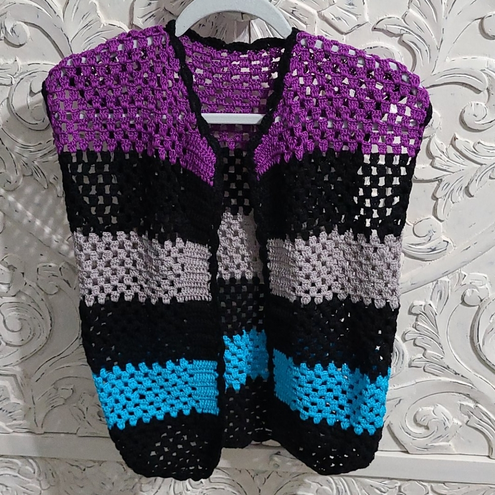 Soft Crochet Vest